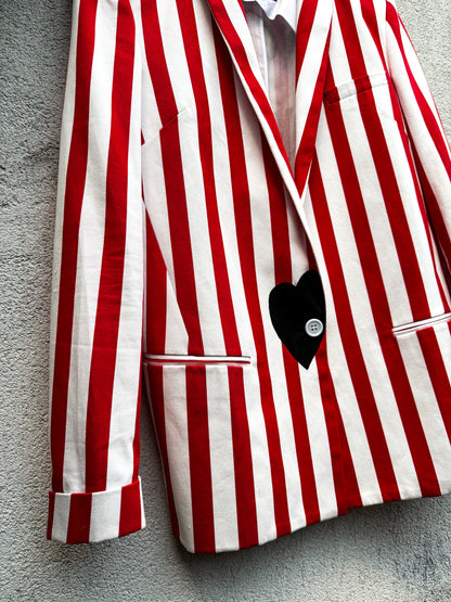 Blazer righe ‘Shakespeare’ handmade