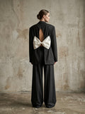Blazer vintage ‘white bow’ reworked
