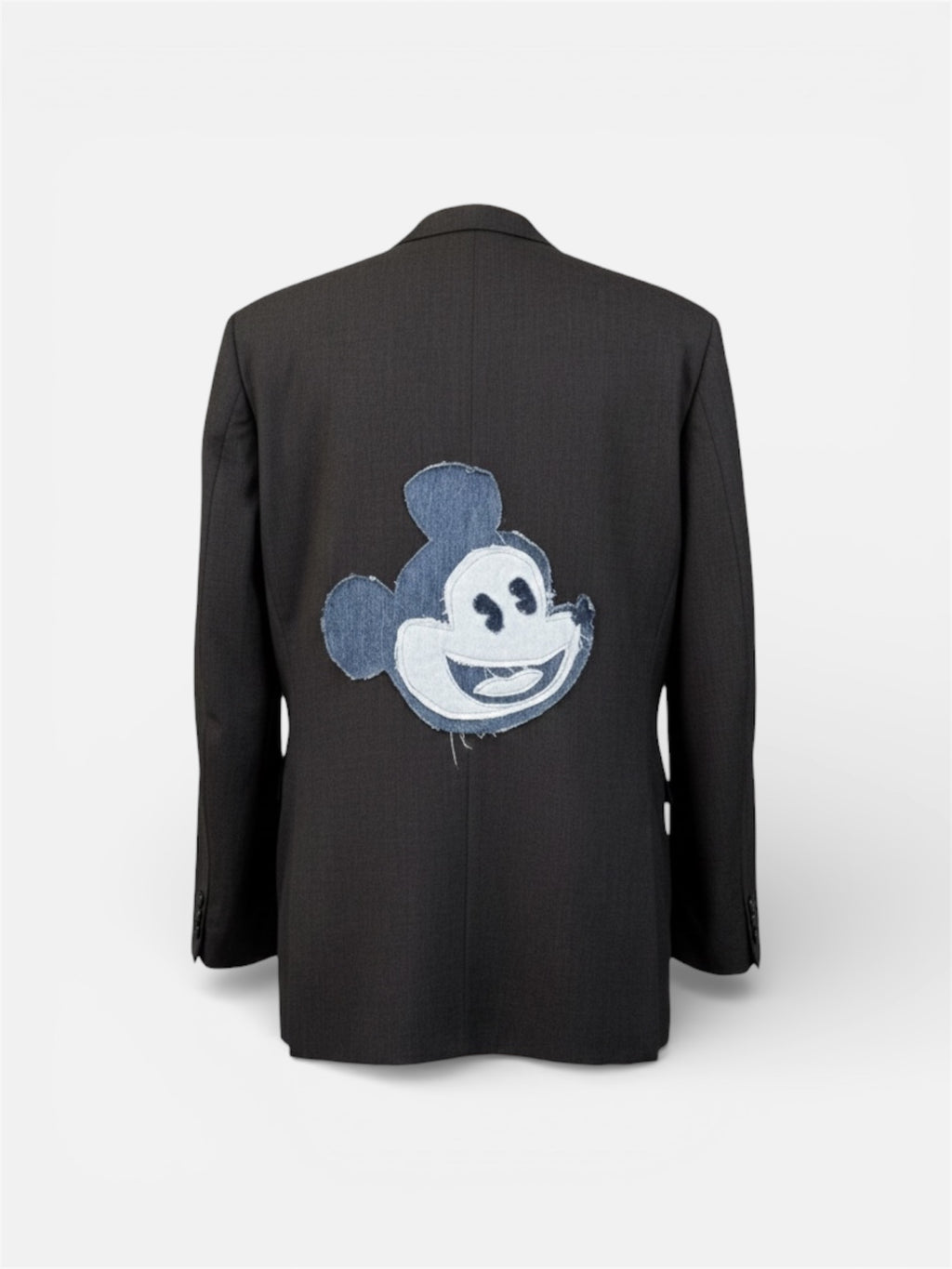 Blazer ‘Denim Mickey Mouse’ diy - upcycling