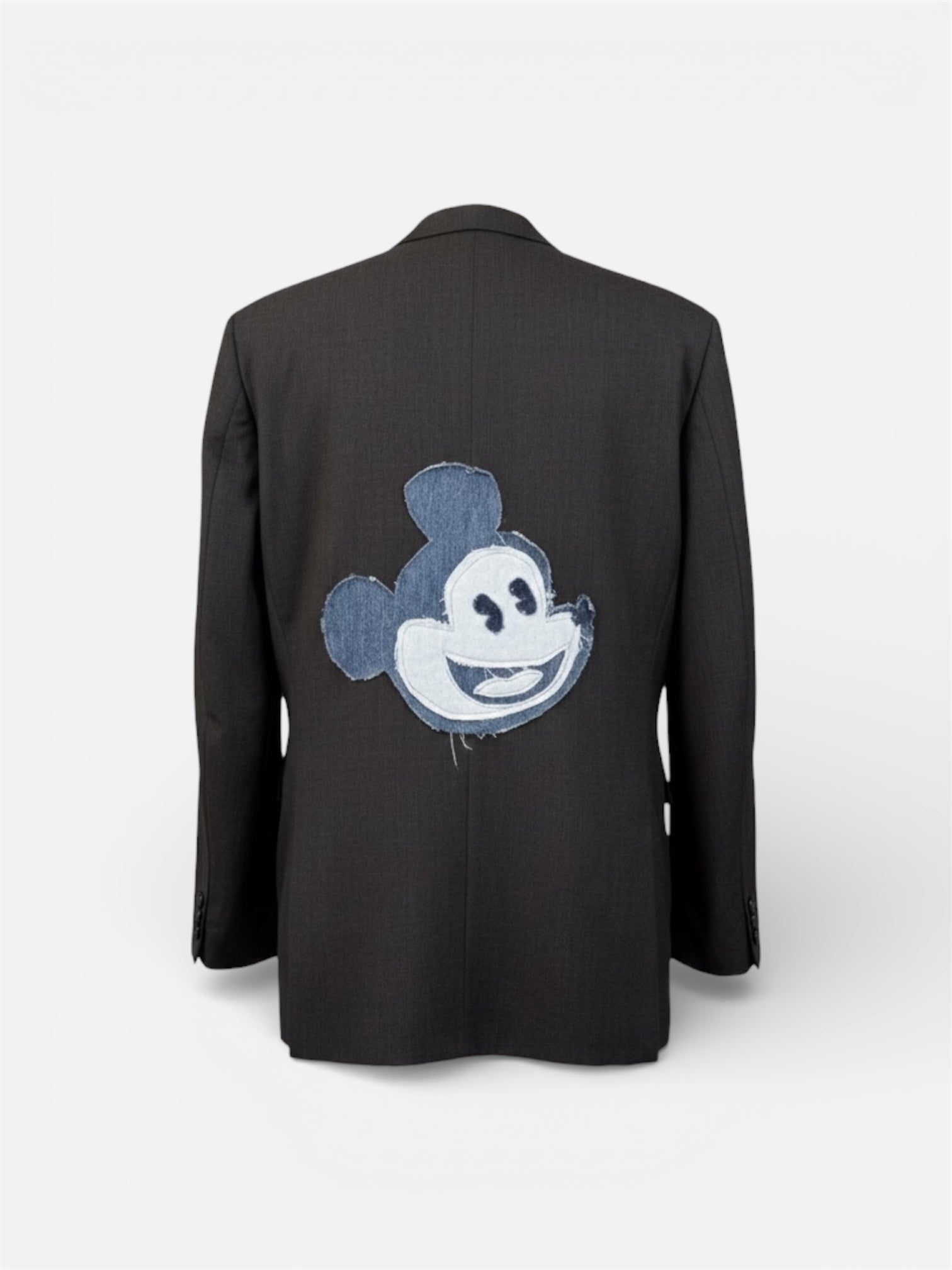 Blazer ‘Denim Mickey Mouse’ diy - upcycling