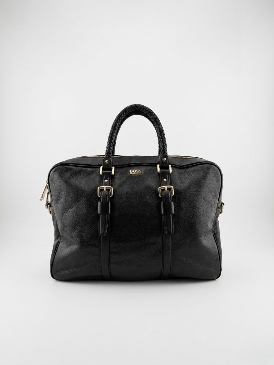 Cartella in pelle Hugo Boss