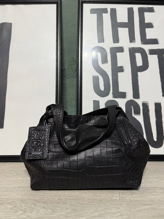 Borsa in pelle stampa cocco Max Mara