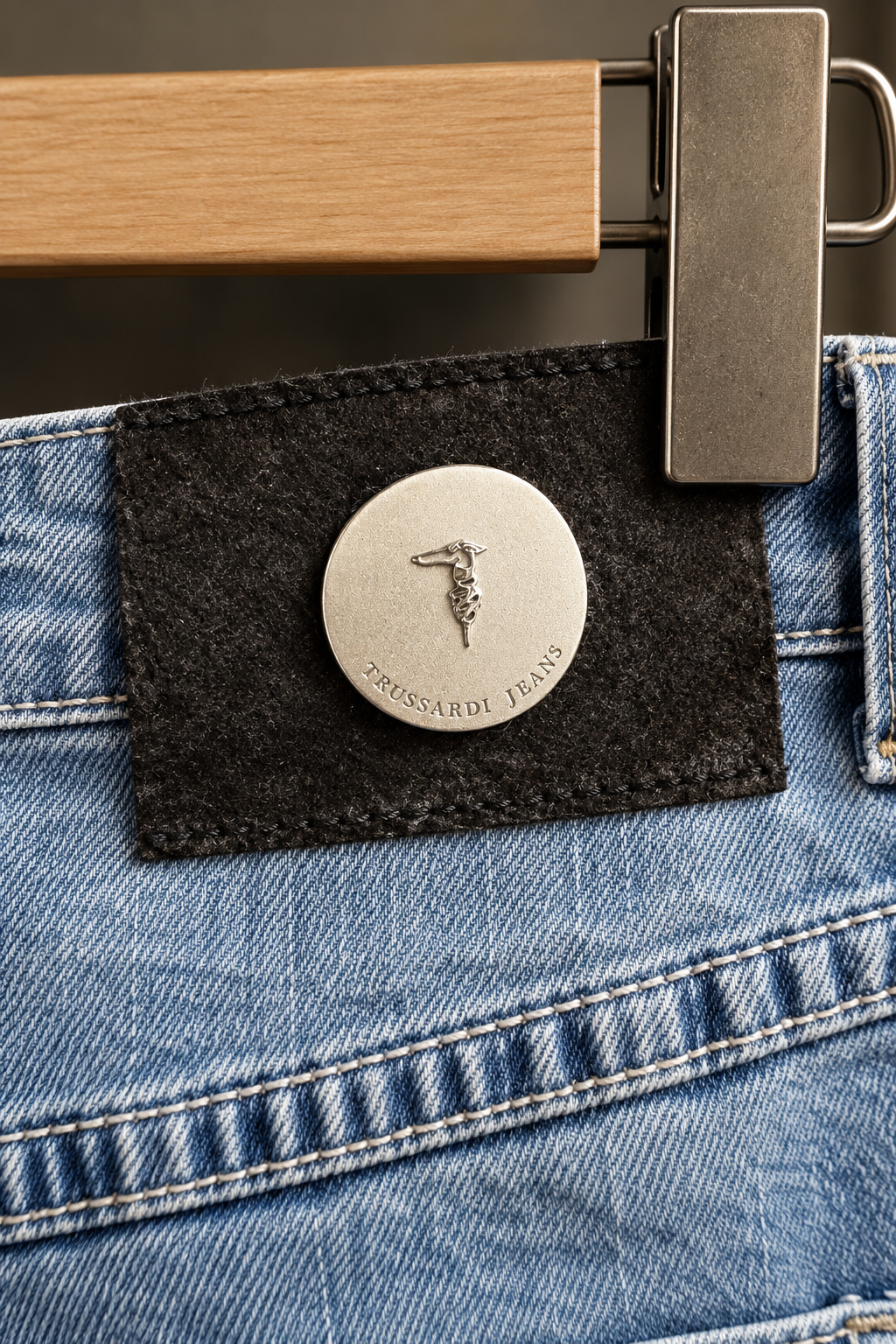 Jeans straight vintage Trussardi
