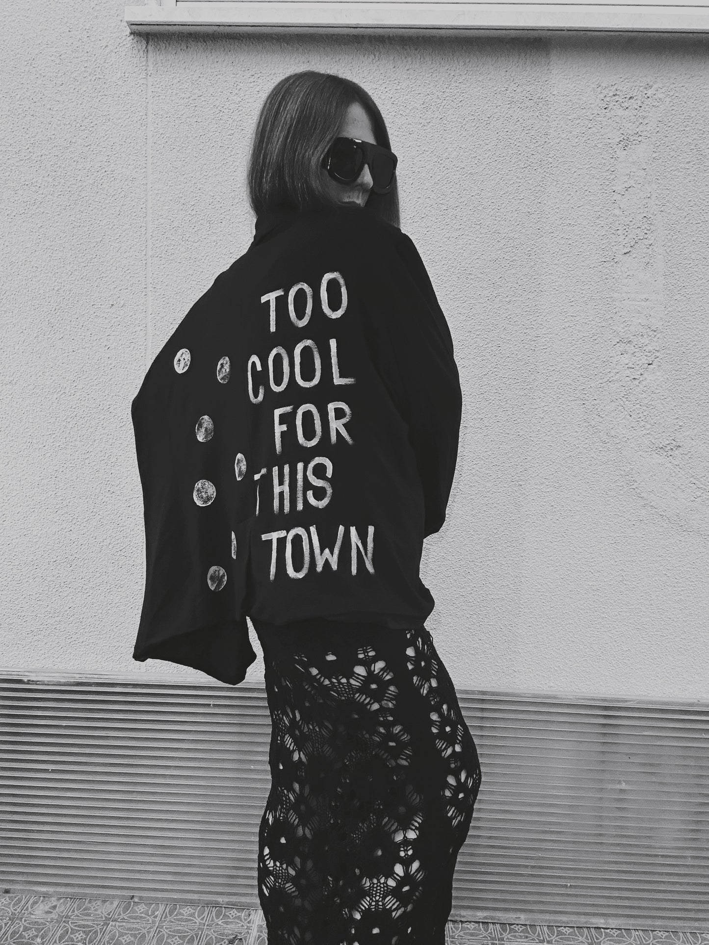 Blazer ‘Too Cool for this town’ tg.L