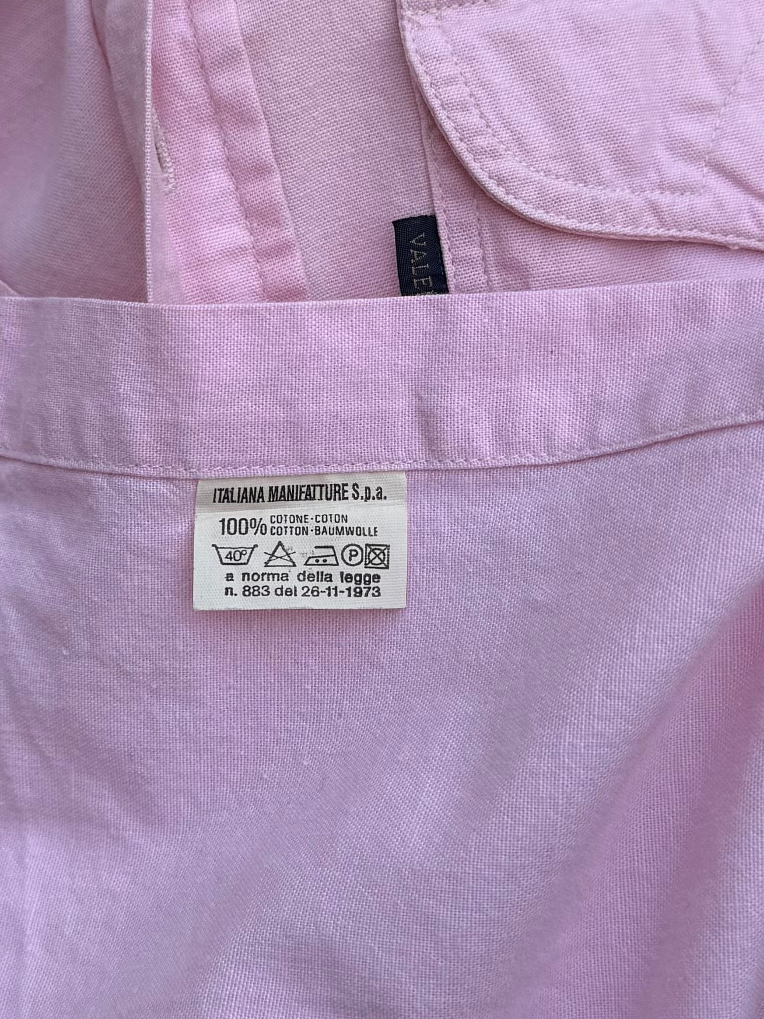 Camicia vintage 100% cotone Valentino