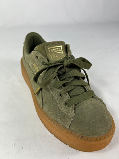 Puma suede platform trace Olive n. 37.5