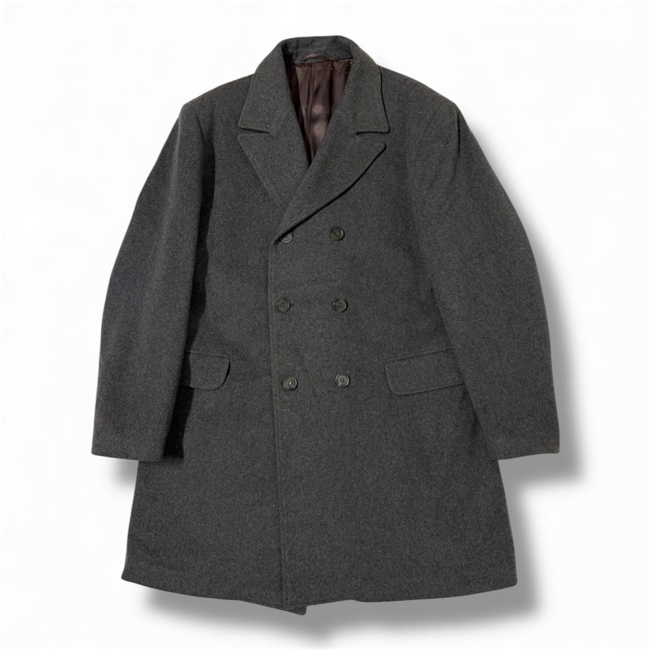 Cappotto doppiopetto vintage 100% lana