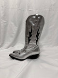 Texano argento ‘ Black flames ’ handmade