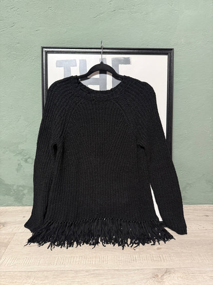 Maglioncino tricot frange tg.S
