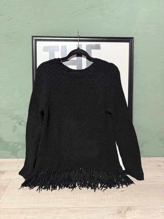 Maglioncino tricot frange tg.S