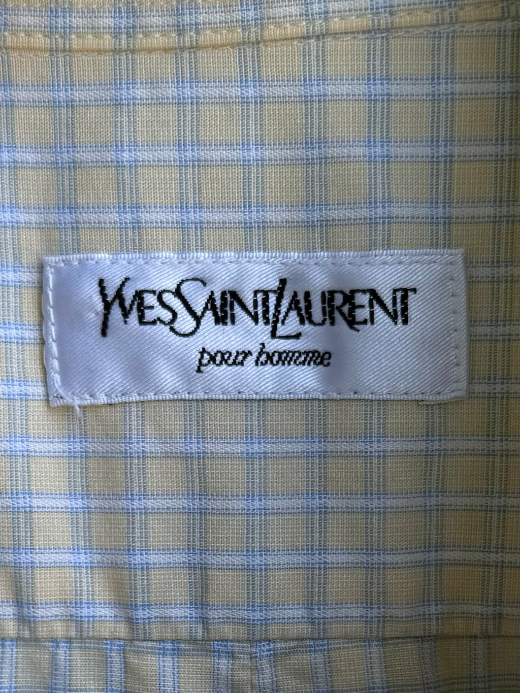 Camicia vintage ‘No Saint’ Yves Saint Laurent
