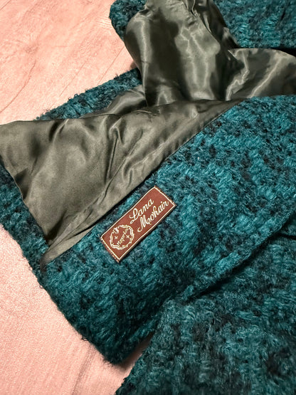Cappotto tweed Lana Mohair