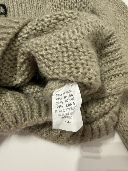 Maglioncino tricot ‘Mangia Prega Xanax’ handmade