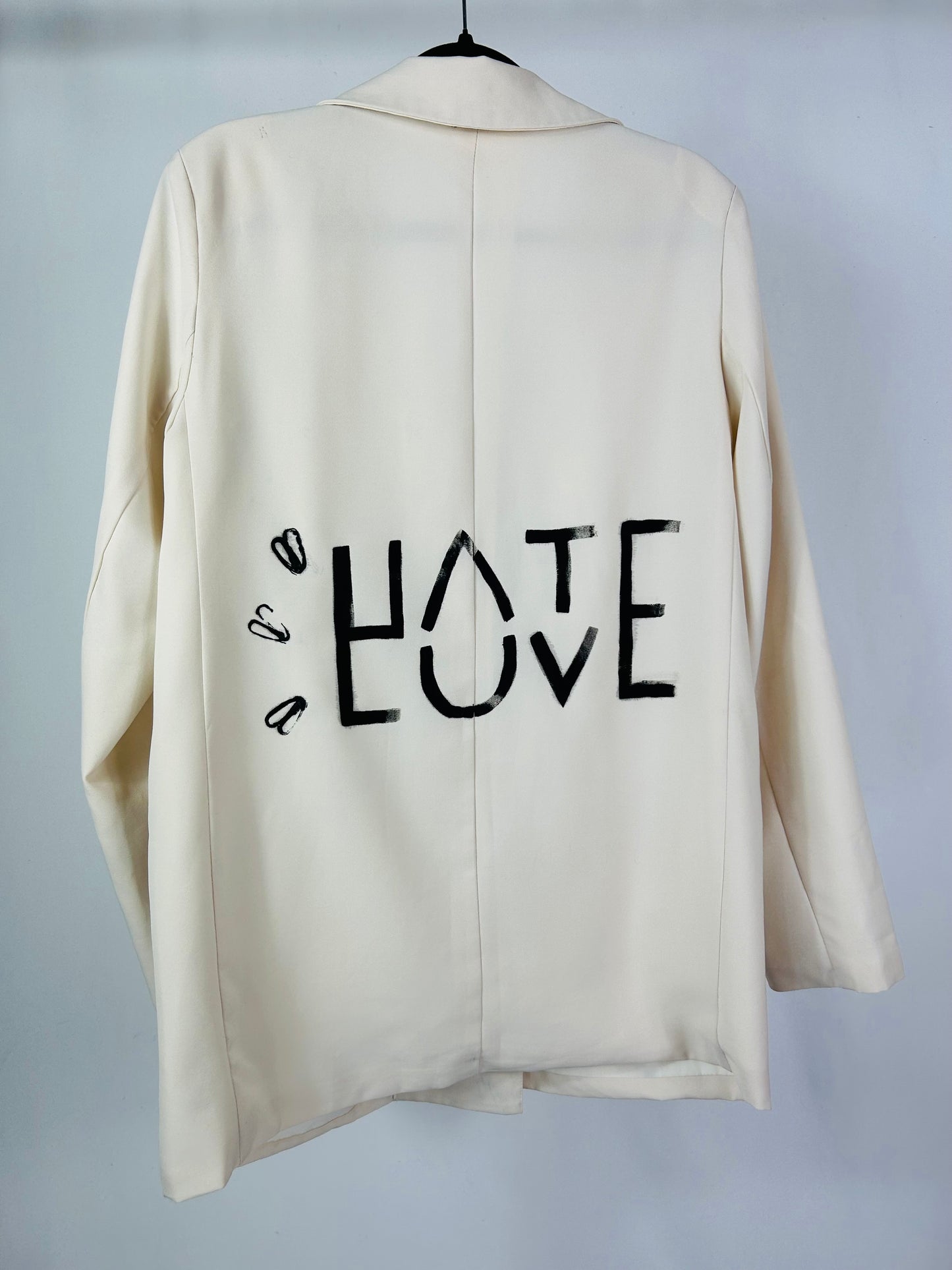 Blazer doppiopetto ‘HateLove’ tg.M