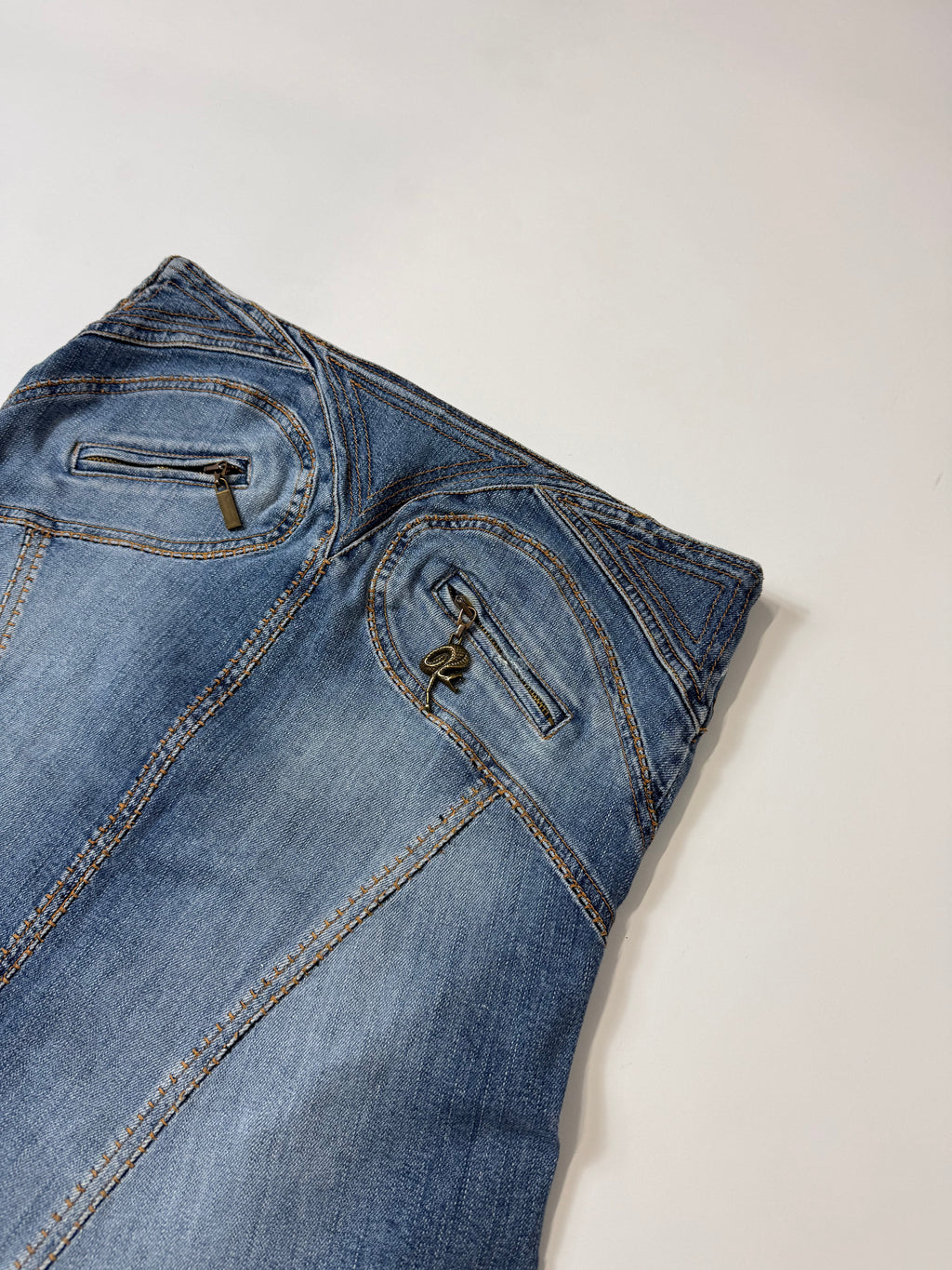 Maxigonna denim Just Cavalli