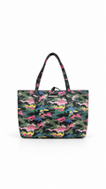 Borsa Guess Shopper Bobbi Reversibile Camouflage Multicolor