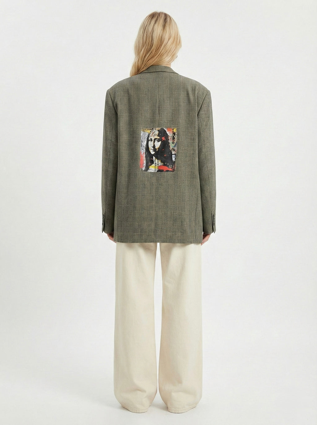 Blazer doppiopetto ‘Gioconda’ handmade