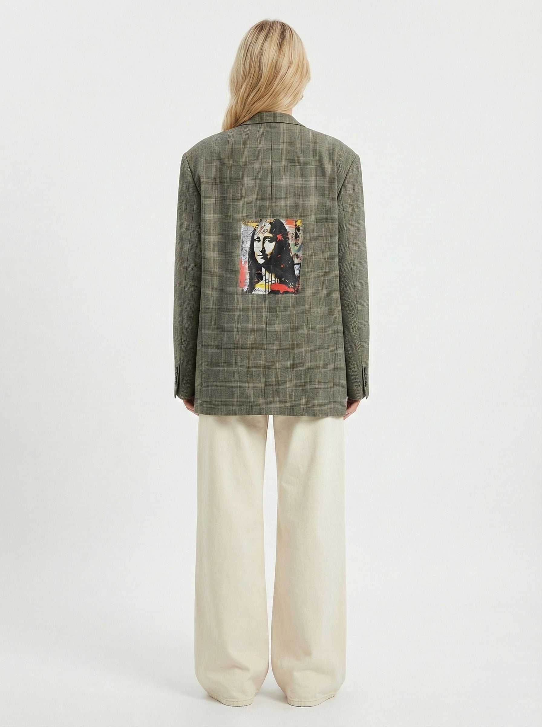 Blazer doppiopetto ‘Gioconda’ handmade