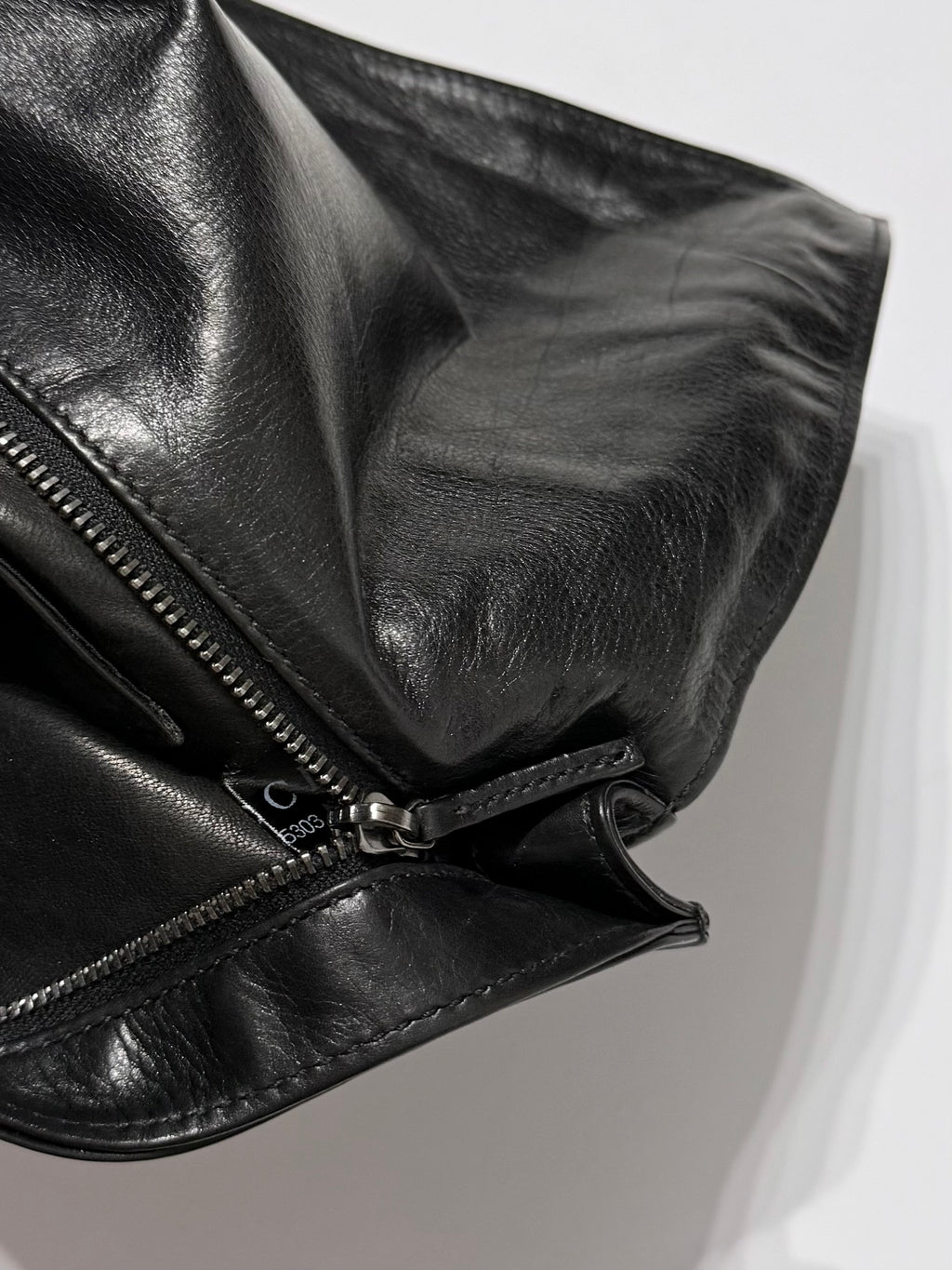 Pochette vintage in pelle Gucci