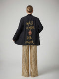 Blazer ‘Más amor por favor’ Sacré-Cœur handmade