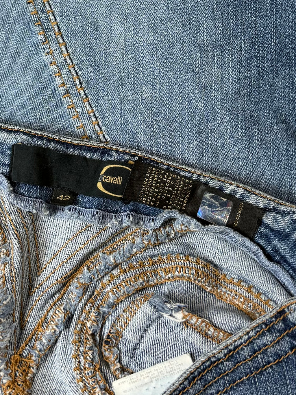 Maxigonna denim Just Cavalli