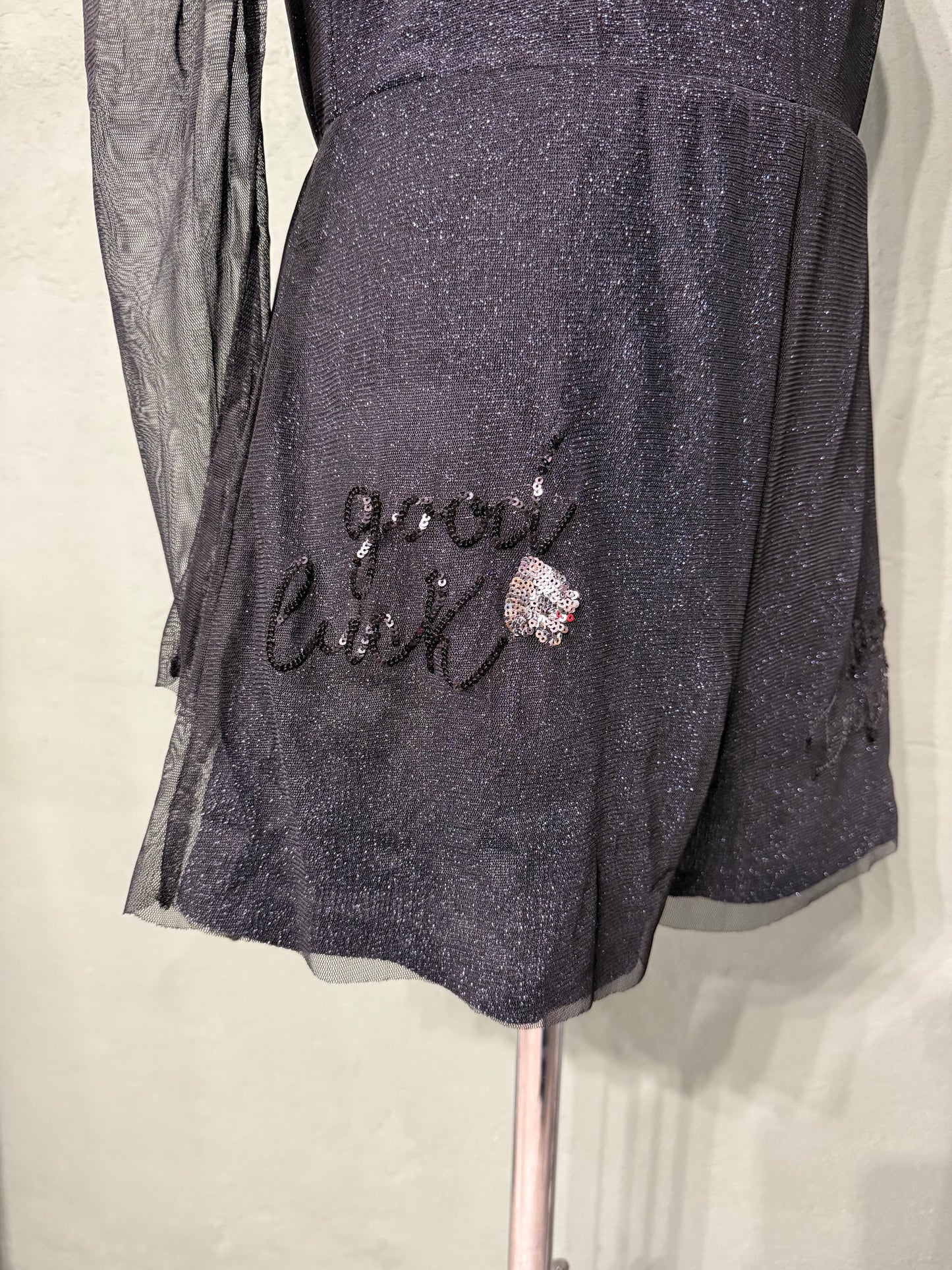 Tutina !M?ERFECT lurex scritte