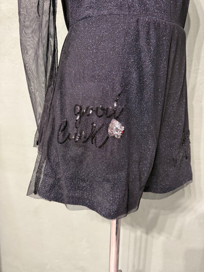 Tutina !M?ERFECT lurex scritte