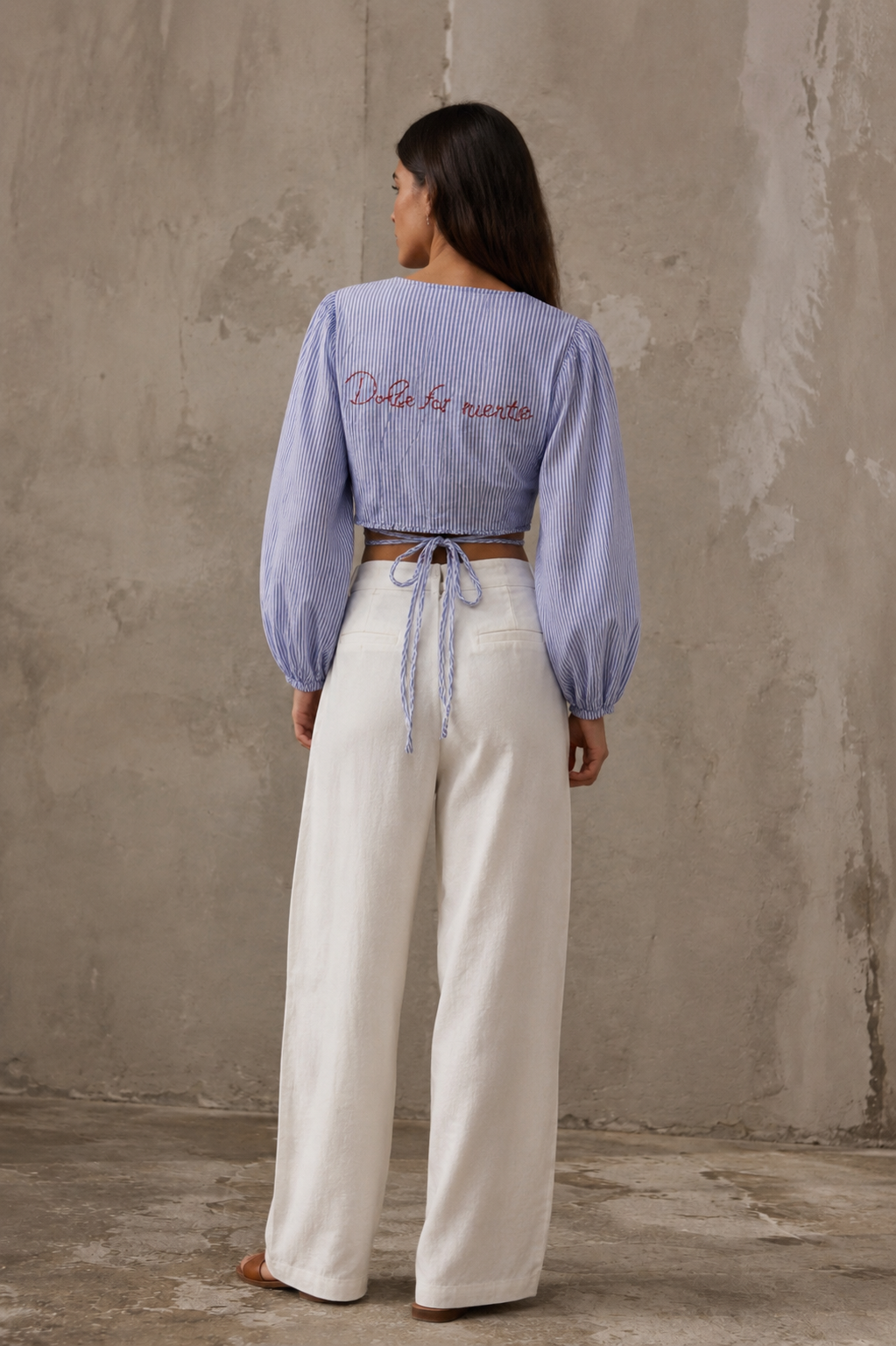 Camicia righe ‘dolce far niente’