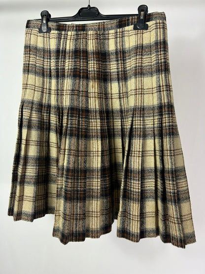 Maxi gonna midi tartan tg.M