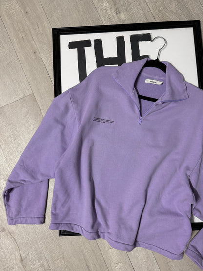Felpa zip malva Pangaia
