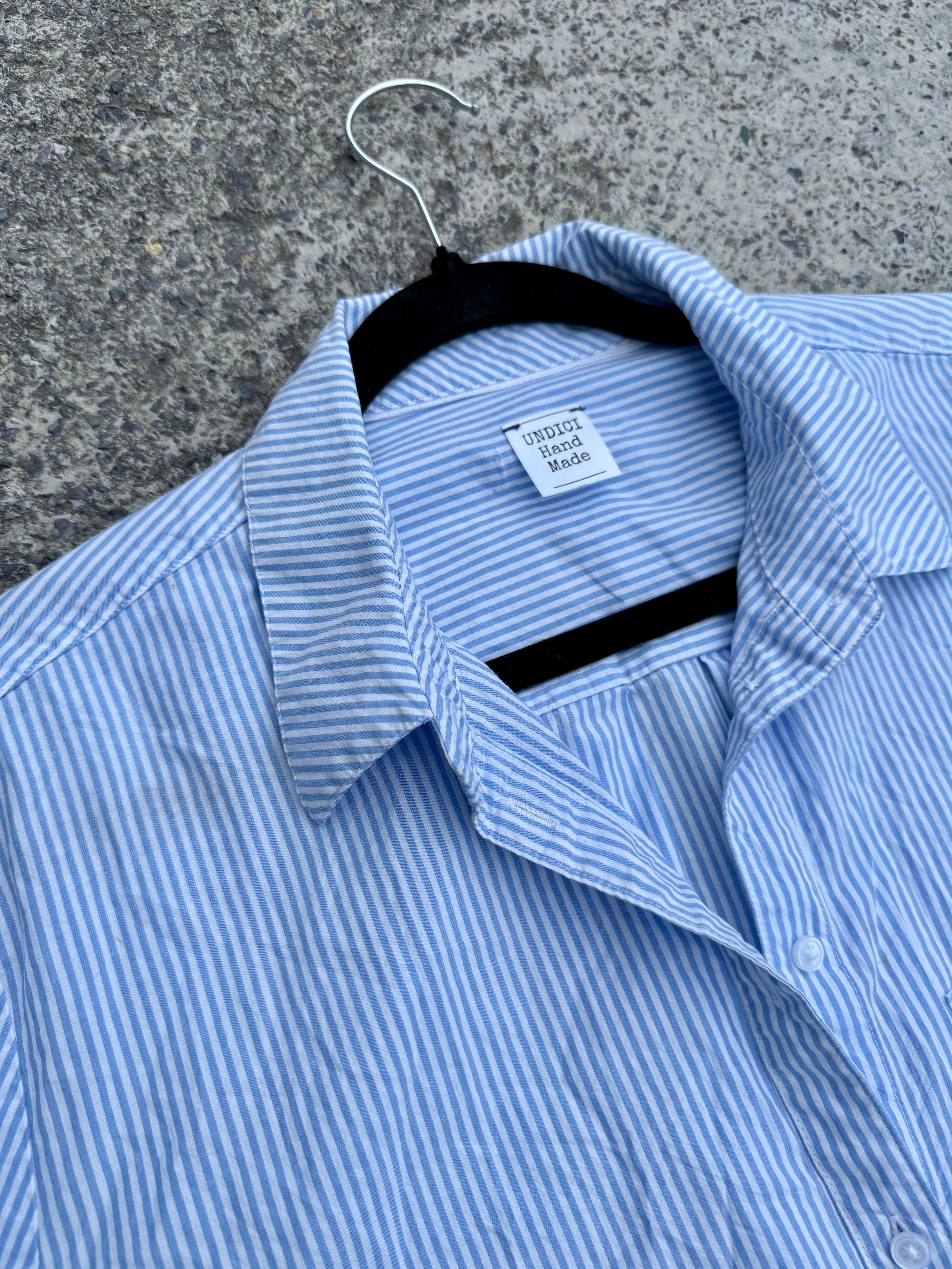 Camicia righe “TI DEVI CALmare” tg. L