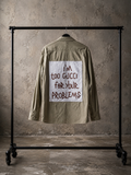 Camicia ‘I’m too Gucci’ reworked