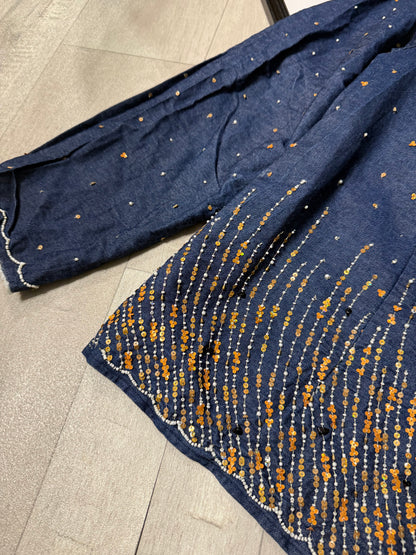 Giacca paillettes e perline