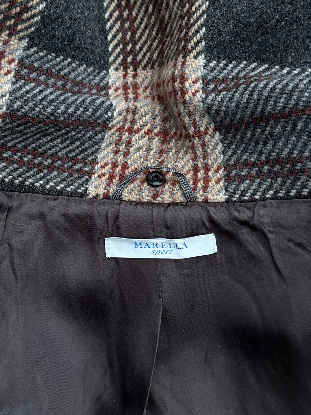 Cappotto tartan Marella