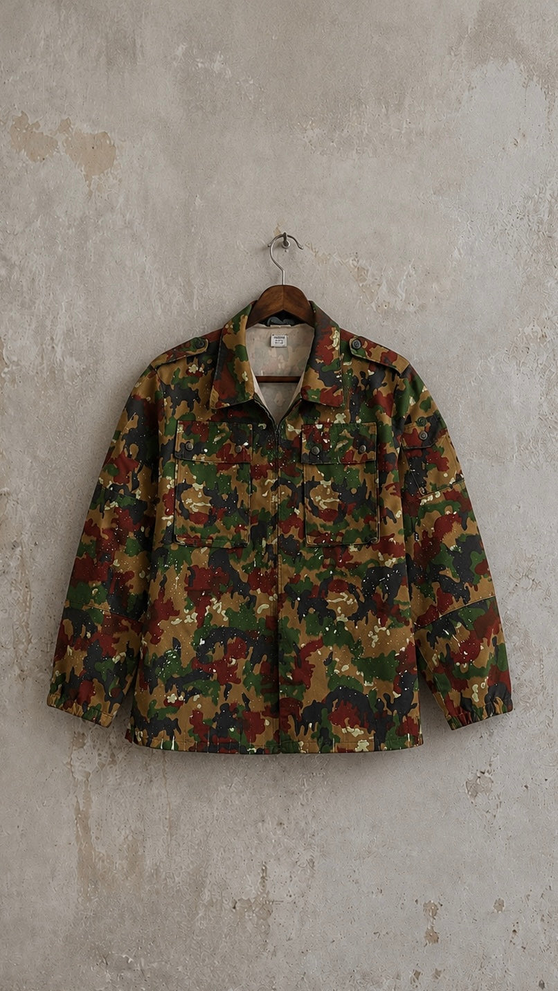 Giacca militare ‘Born to be wild’