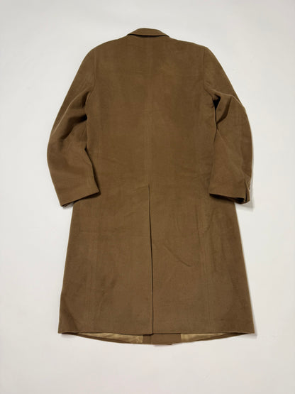 Cappotto cammello vintage doppiopetto 100% lana