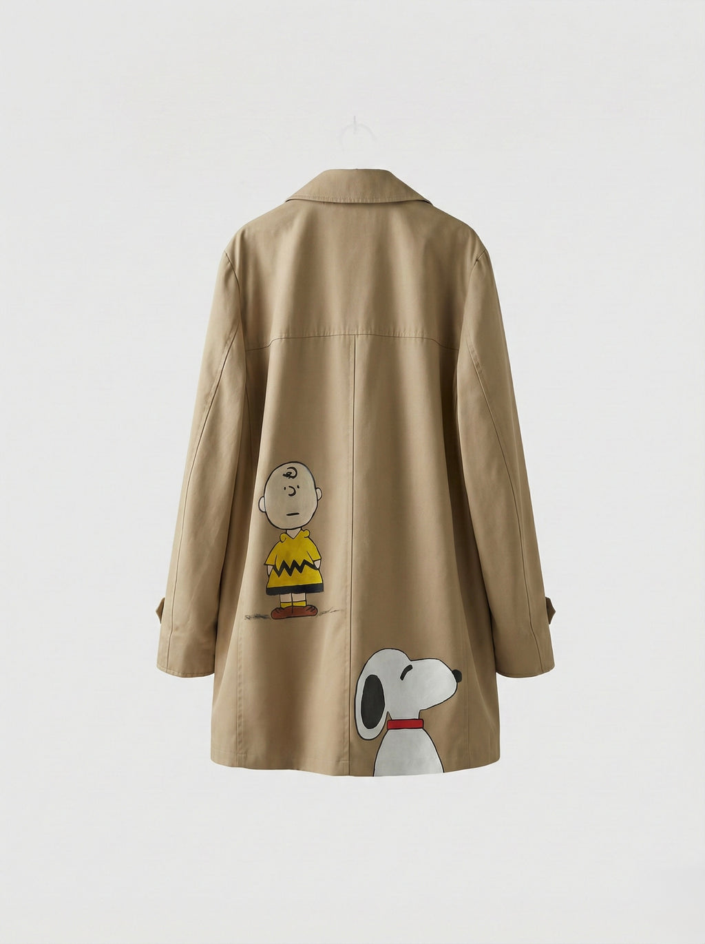 Trench doppiopetto ‘Charlie & Snoopy’