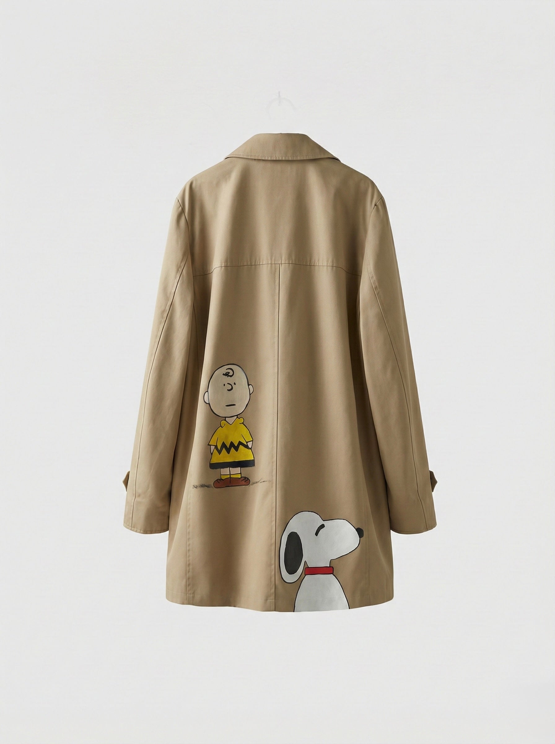 Trench doppiopetto ‘Charlie & Snoopy’