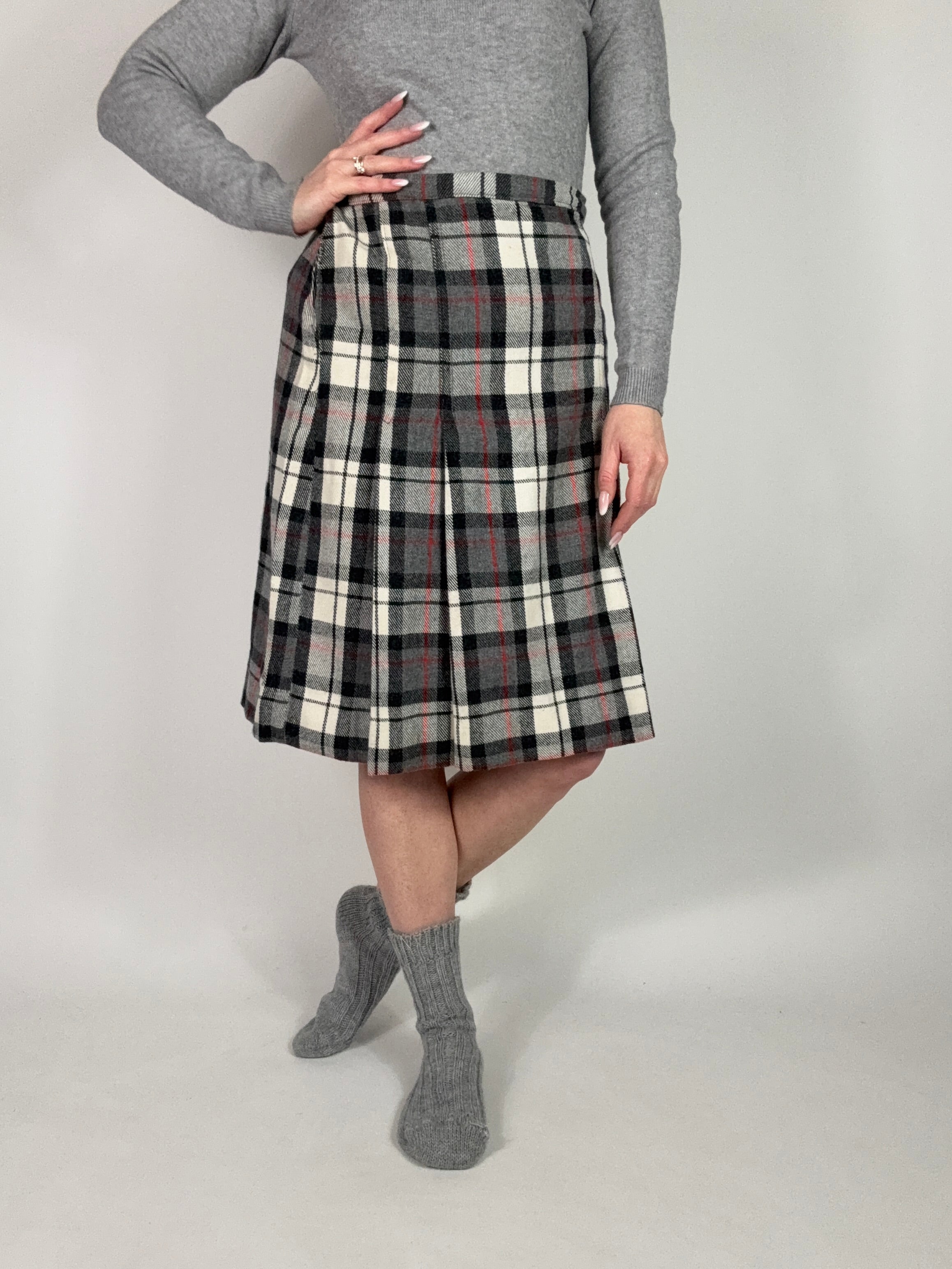 Gonna vintage tartan tg.M
