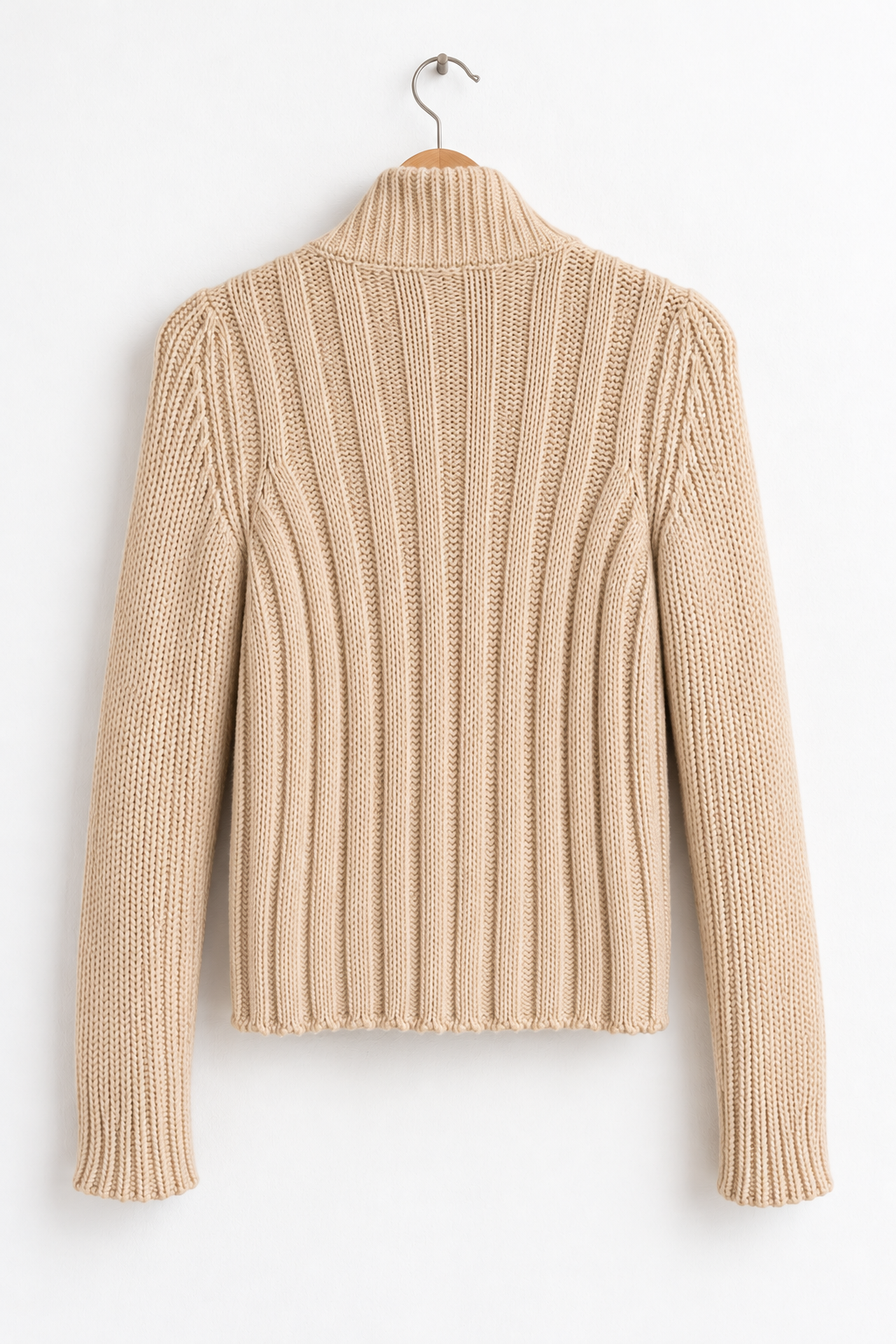 Cardigan vintage in pura lana merinos Made in Italy