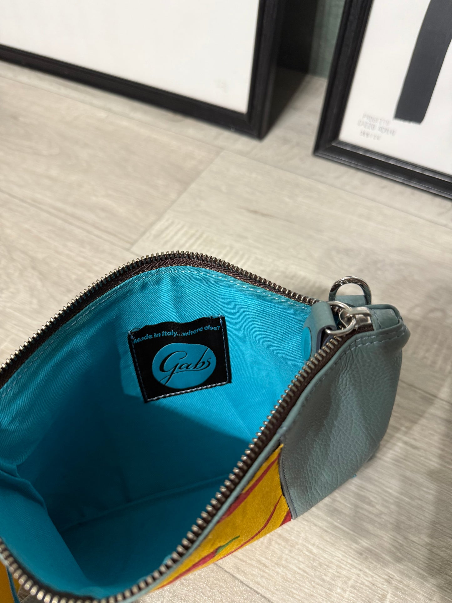 Pochette in pelle Gabs handmade 🌶️