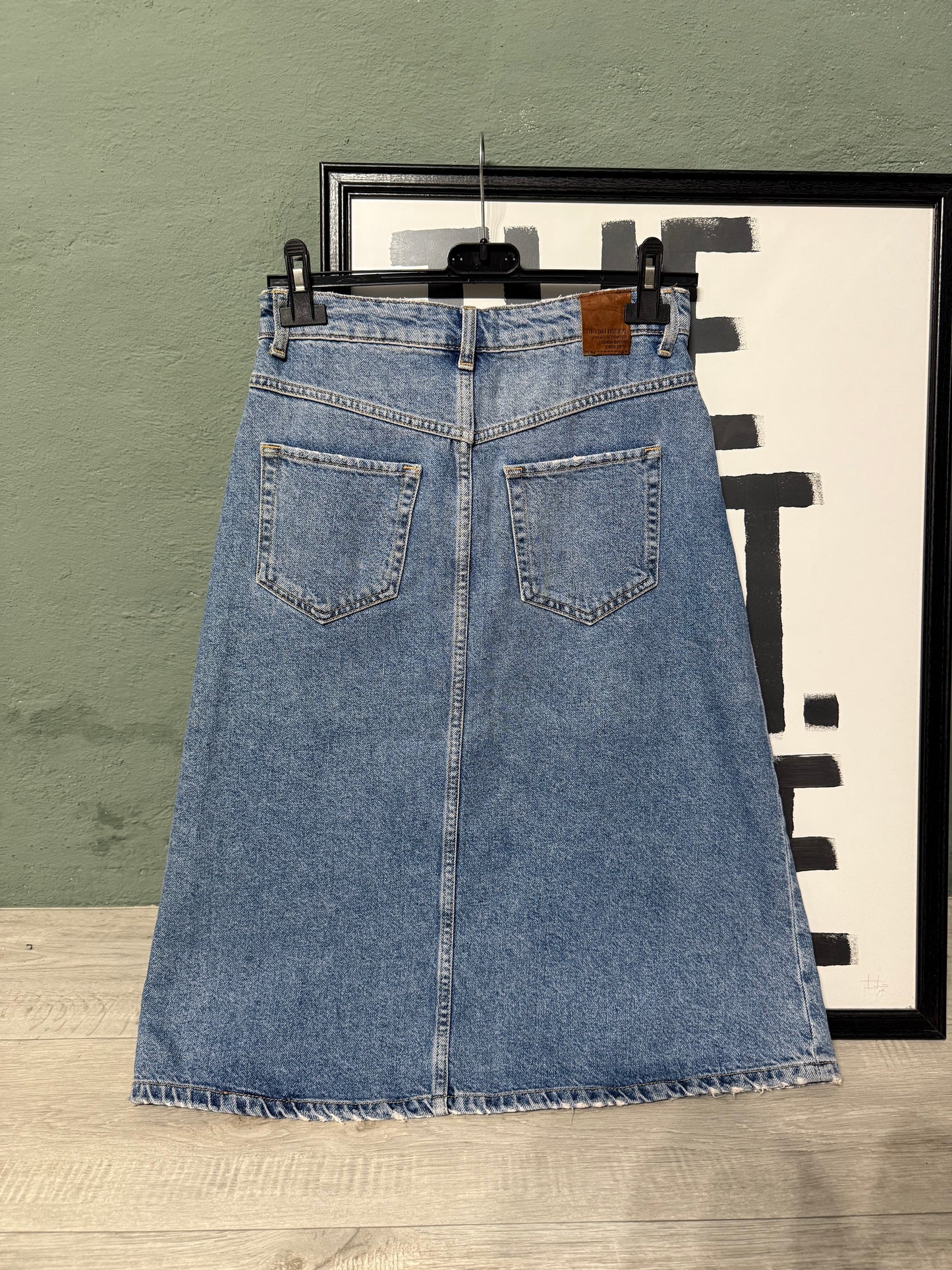 Longuette denim Zara