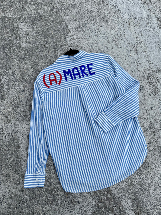 Camicia righe “(A)MARE” tg. S