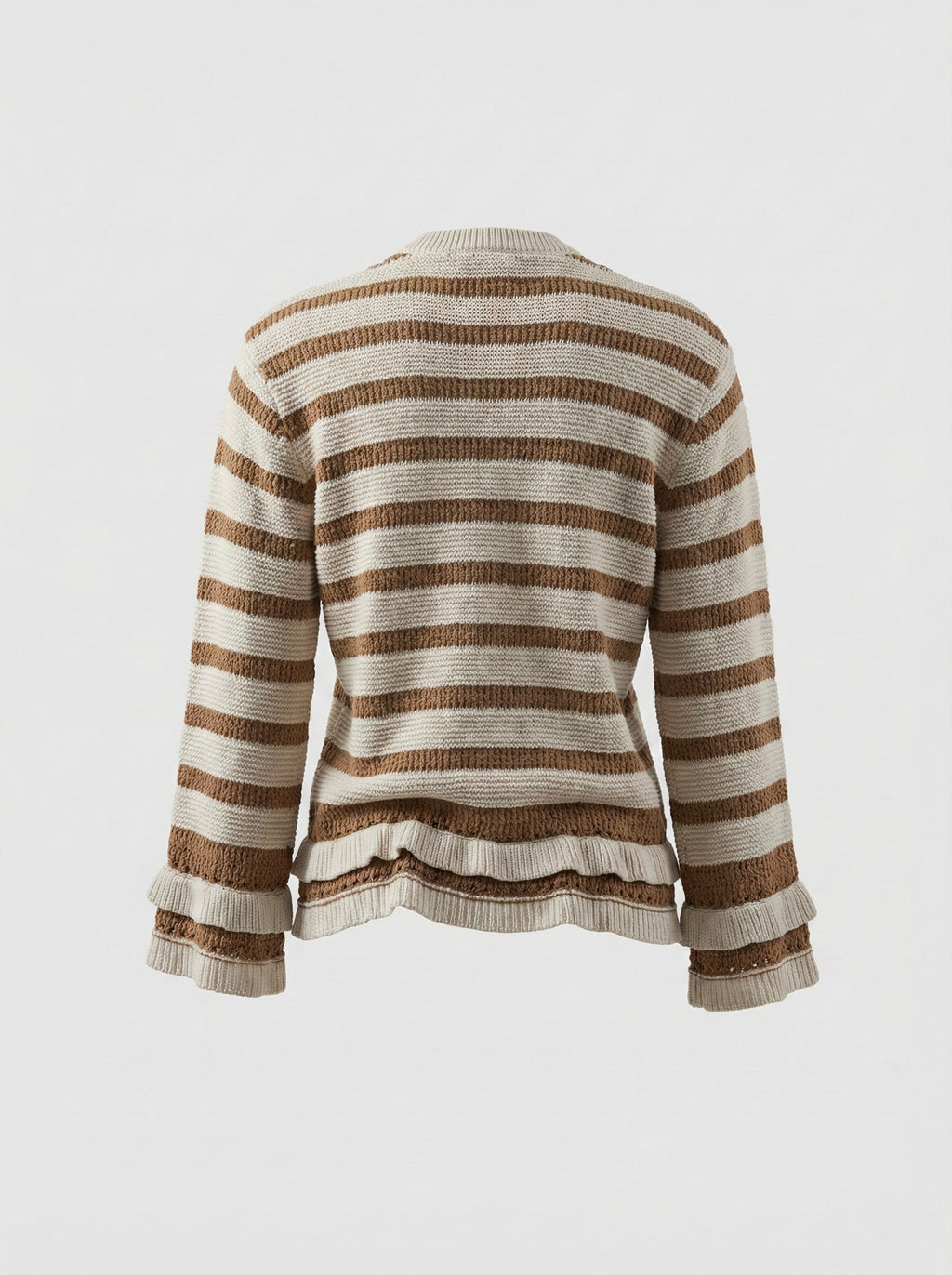 Maglioncino tricot righe 100% cotone