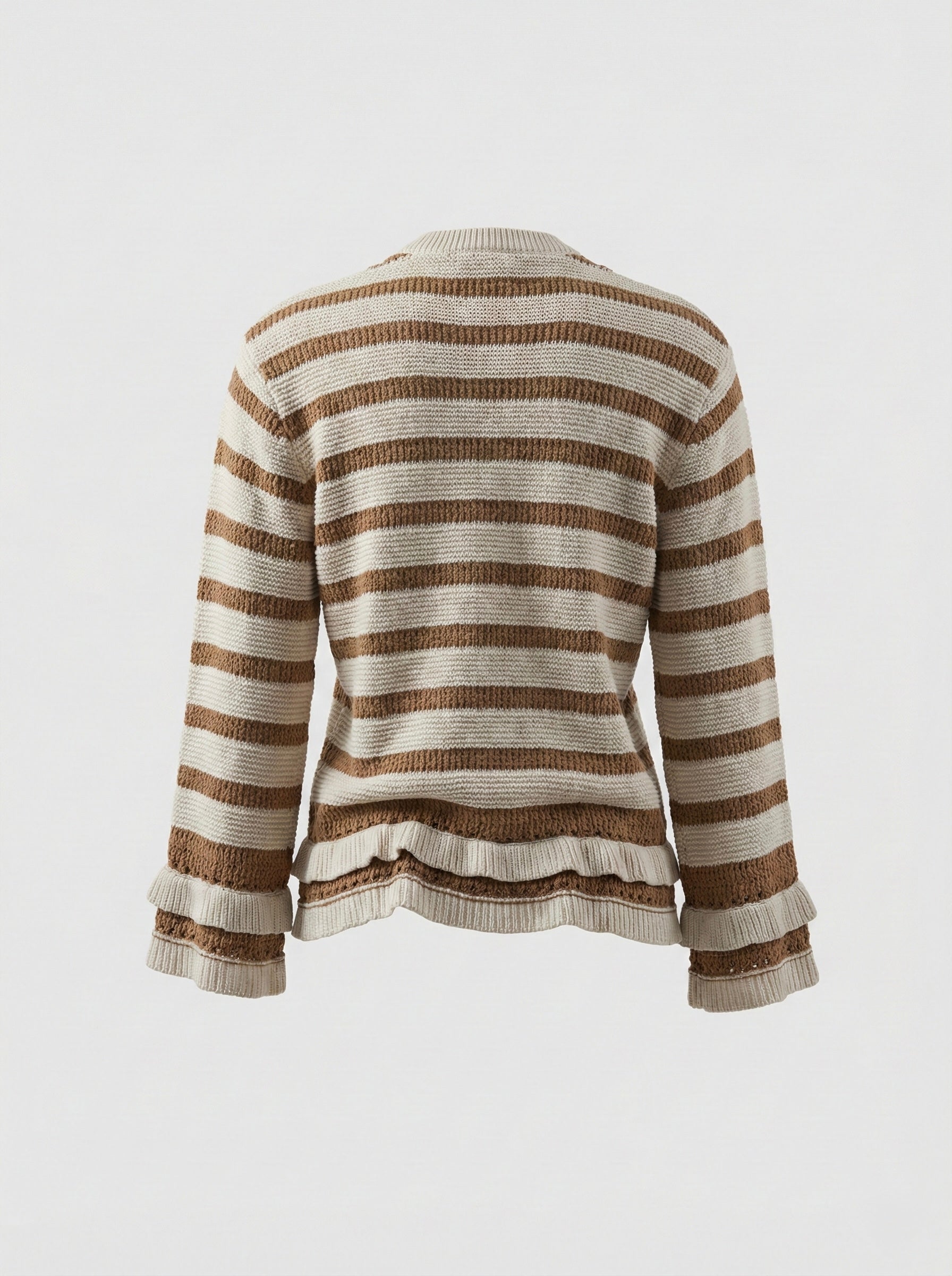 Maglioncino tricot righe 100% cotone