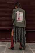 Blazer vintage ‘Love Hurts’ reworked
