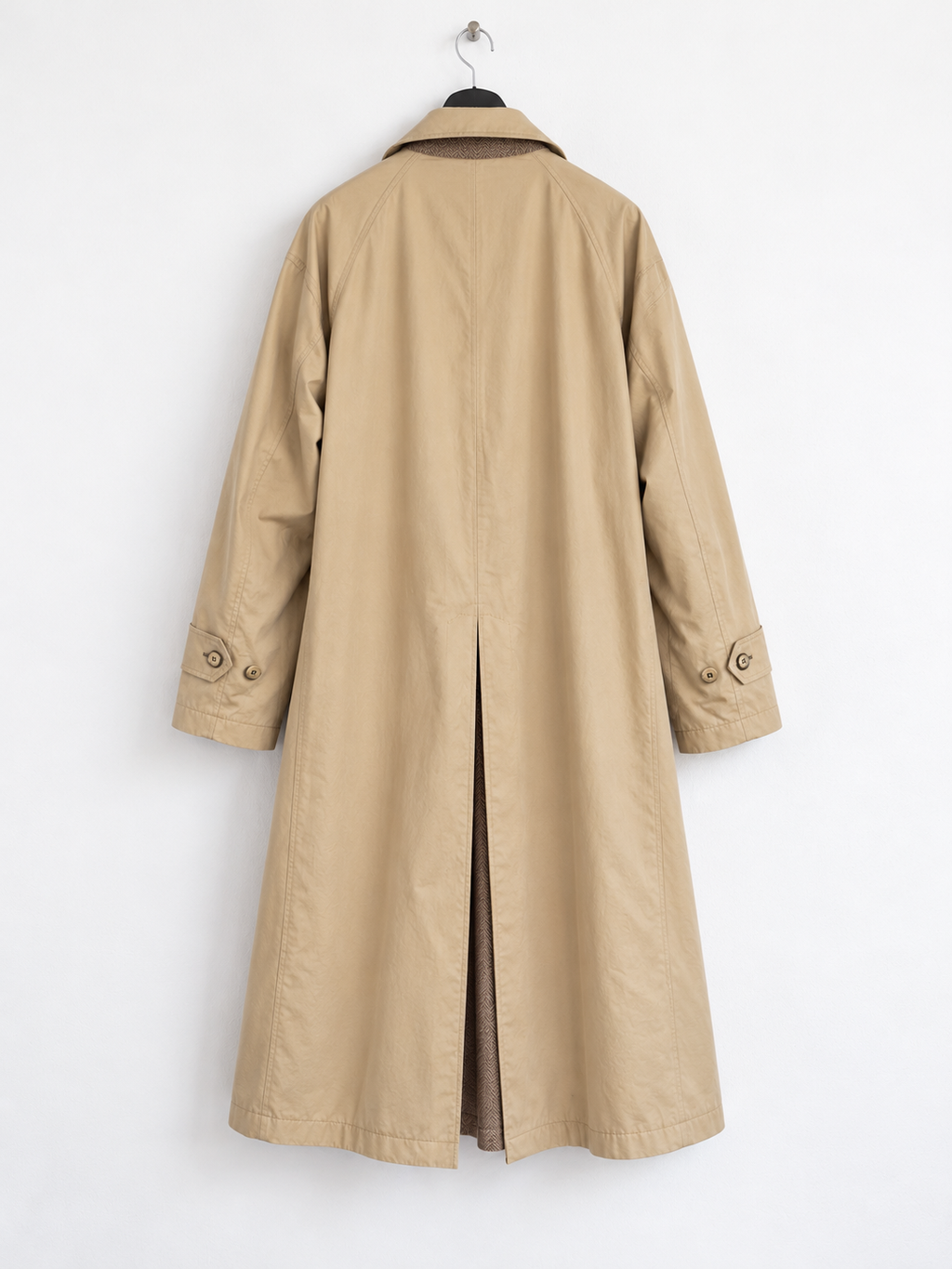 Cappotto spigato - Trench Vintage Reversibile