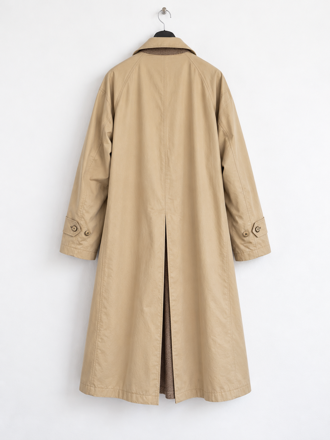 Cappotto spigato - Trench Vintage Reversibile