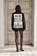 Blazer vintage ‘Take one leave a smile’