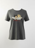 T-shirt ‘Fiorucci’ handmade